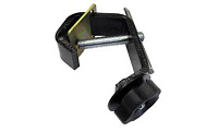 IMLIGHT С60-200 black Струбцина с пластмассовым барашком. Для крепления на трубу d50-60 мм , цвет черный