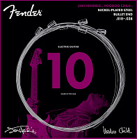 FENDER HENDRIX VOODOO CHILD BULLET NICKEL PLATED STEEL 10-38 Струны для электрогитары, модель Джими Хендрикс, никелированные, 10-38