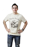 Футболка Jet рисунок "Chicks for free" размер XXL (52)