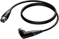 Procab CLA903/10 Kабель-переходник с разъемами XLR (вилка-угловая розетка), 10 м
