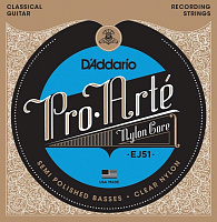 D'ADDARIO EJ51 струны для классической гитары, Hard Tension