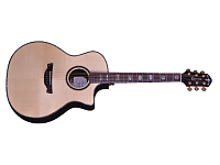 CRAFTER SRP G-36ce электроакустическая гитара, верхняя дека массив ели, корпус массив палисандра