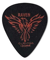 CLAYTON BS100/12  набор медиаторов - 1.00 mm BLACK RAVEN стандартные