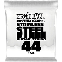 ERNIE BALL 1944 одиночная струна для электрогитары. Нержавеющая сталь, калибр .044