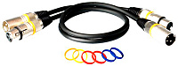 Rockcable RCL30359 D6  Микрофонный кабель XLR(М) - XLR(F), длина 9 метров