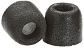 COMPLY Tx-500 BLK-S 3pr серия Isolation Plus, 3 пары амбюшур для наушников, размер S маленький, цвет черный, материал - полиуретановая пена и термопластичный эластомер