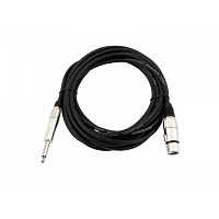 OMNITRONIC Adaptercable XLR(F)/Jack mono 5m bk Кабель сигнальный  XLR мама -  джек моно 6.3 мм, длина 5 м