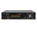 DSPPA MP-2708 Микшер-усилитель. 6 зон. Мощность 80 Вт/70 В. Программируемый таймер. Плеер МР3 (USB/SD), AM/FM тюнер. Сенсорный дисплей 4,3". 1 микр. вход, 1 AUX вход, 1 AUX выход. Размер 418х338х88 мм