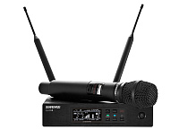 SHURE QLXD24E/SM87 G51 вокальная радиосистема с ручным передатчиком SM87, частоты 470-534 МГц