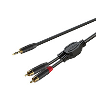 ROXTONE GPTC140/10 Аудиокабель джек стерео 3.5 мм - 2 RCA, длина 10 метров