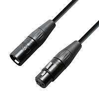 Adam Hall K4 KMMF 0500 Krystal Edition  микрофонный кабель XLR(F) - XLR(M), Neutrik, длина 5 метров