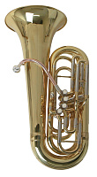 ROY BENSON TB-312C туба "C", 4 фронтальных пистонных клапана, чехол-рюкзак