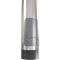 Wize EA810-S Штанга потолочная 240-300 см с кабельным каналом, до 227 кг, серебрист.