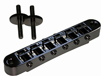 Gotoh GE103B-B  бридж tune-o-matic, vintage, цвет черный