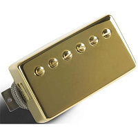 GIBSON IM57P-GH '57 CLASSIC PLUS ALNICO II HUMBUCKER/GOLD COVER звукосниматель, золотая крышка, хамбакер, алнико 2