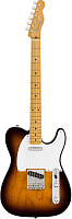 FENDER VINTERA '50S Telecaster 2-COLOR SUNBURST электрогитара, цвет санбёрст, в комплекте чехол