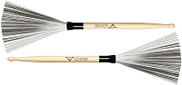 VATER VWTD Drumstick Wire Brush щетки металлические, ручка - барабанная палочка 5A, орех