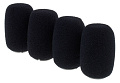 SHURE RK412WS ветрозащита для микрофонов Shure MX405, Shure MX410, Shure MX412, Shure MX415, Shure MX418. 4 штуки в упаковке