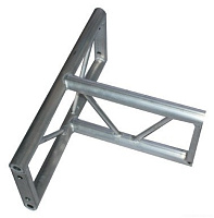 Truss-Master P30-V-90-3 Стыковочный узел для трех модулей плоской конфигурации, вид вертикальный, угол 90°, диаметр и толщина стенки трубок: основа Ø50x2.0 мм, распорки Ø16x2.0 мм
