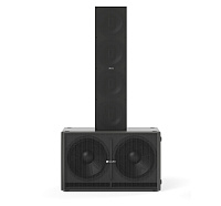K-GEAR GPX  Пассивный звуковой комплект, мощность RMS 1500 Вт сабвуфер + 750 Вт сателлит 