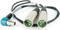 Lectrosonics MCSR/5PXLR2 переходник с 5 Pin TA5F мама на два XLR папа. Для передатчиков SR серии