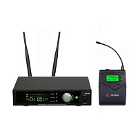 VOLTA US-101H with aluminuim case (600-636 МГц) радиосистема с головным и петличным микрофоном, алюминиевый кейс