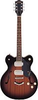 GRETSCH G2622-P90 Streamliner Double-Cut P90 Havana Burst полуакустическая гитара, цвет коричневый