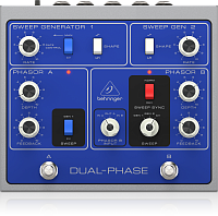 Behringer DUAL-PHASE Педаль фейзер для гитар, бас-гитар и клавишных
