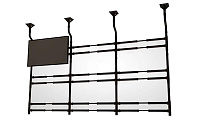 Wize VWC60 Модуль для потолочной видеостены для дисплеев 47"-60"+, Max VESA 800x600 мм, нагрузка на один модуль 45 кг, черн.