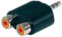 ALPHA AUDIO RCA  переходник 2 x RCA   джек 3.5 мм