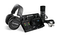 M-Audio AIR 192 | 4 Vocal Studio Pro Комплект, включающий в себя USB аудиоинтерфейс M-Track 2X2, наушники HDH40, конденсаторный микрофон Nova Black, XLR кабель, ПО