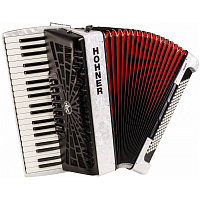 HOHNER The New Bravo III 120 white (A16812)  аккордеон 4/4, 3-голосный