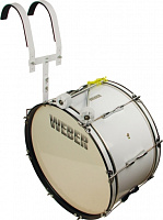 Weber MBas-2612 Маршевый бас-барабан 26"х12", 8 лаг, со специальным креплением, настроечный ключ и колотушки в комплекте