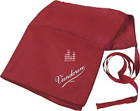 Vandoren SW300 тряпочка для протирки бас-кларнета, с грузиком, бардовая