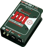 Radial JDI (MK3) пассивный директ бокс с трасформатором Jensen, вход TRS, выход XLR