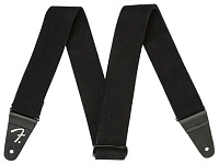 FENDER SUPERSOFT STRAP BLACK 2" Ремень для гитары ультрамягкий, черный