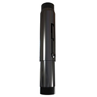 Wize EA0611 Штанга потолочная 15-30 см с кабельным каналом, до 227 кг, цвет черный