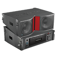 Audiocenter K-LA28-DSP активный элемент линейного массива, 2х8", усилитель класса D 1600 Вт, SPL max 133 дБ