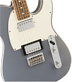 FENDER PLAYER TELECASTER® HH, PAU FERRO FINGERBOARD, SILVER электрогитара, цвет серый