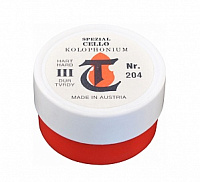 THOMASTIK 204/III  Канифоль для виолончели, жесткая, круглая коробочка