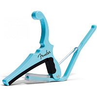 KYSER KGEFDBA каподастр для электрогитары, Fender Daphne Blue, голубой