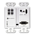 Atlona AT-HDVS-200-TX-WP 2 HDMI и 1 VGA Коммутатор на HDBaseT по витой паре до 100 м в виде стеновой панели