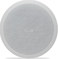 QSC AC-C8T-nb  Потолочная акустическая система, 8", 6 Вт, 53-20000 Гц,  70-100 В, SPL 96 дБ 