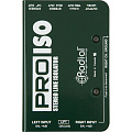 Radial ProISO стерео изолятор, вход 2 х XLR, выход 2 х RCA/ 1/4"Jack