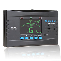 JOYO JMT-9001B тюнер-метроном хроматический, гитара, бас, скрипка, укулеле, с прищепкой