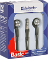 Defender Basic 620 Наушники вставки, черный