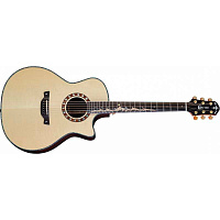 CRAFTER ML G-1000ce электроакустическая гитара, верхняя дека массив ели, корпус массив палисандра