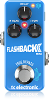 TC electronic FLASHBACK 2 MINI DELAY эффект дилэй, функция Tap, ультракомпактный корпус