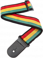 PLANET WAVES 50A06 гитарный ремень без наплечника, 50мм, серия World tour, рисунок Jamaica