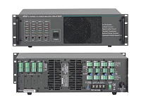 JEDIA JPA-4120DP 4-канальный усилитель мощности 4х120 Вт\100В с  приоритетным входом, встроенным лимитером, многоступенчатой защитой, индикатором неисправности